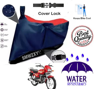 smwzxyu Waterproof Two Wheeler Cover for Suzuki(Access, Red, Blue)