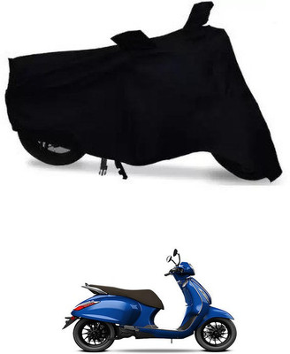 APNEK Waterproof Two Wheeler Cover for Bajaj(New Chetak, Black)