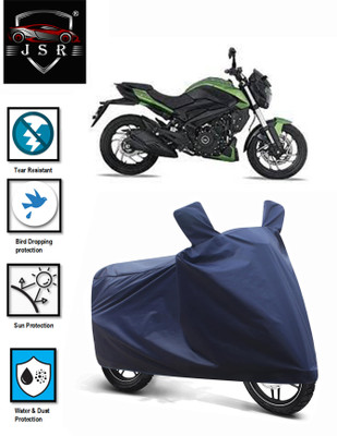 J S R Waterproof Two Wheeler Cover for Bajaj(Dominar 400, Blue)