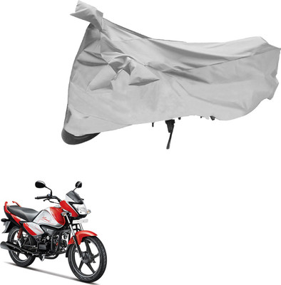 Mdstar Waterproof Two Wheeler Cover for Hero(Splendor I Smart, Silver)