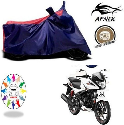 DeepShakshi AUTOMOTIVE Waterproof Two Wheeler Cover for Hero(Ignitor, Blue, Red)