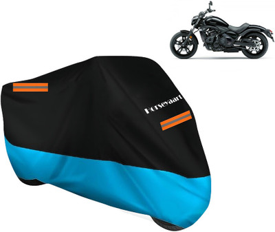 Horseyaart Waterproof Two Wheeler Cover for Kawasaki(Vulcan S BS6, Blue)