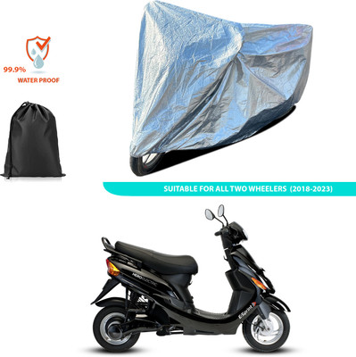 GOSHIV-car and bike accessories Waterproof Two Wheeler Cover for Hero(Silver)