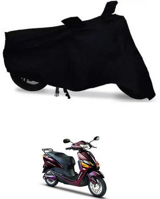 APNEK Waterproof Two Wheeler Cover for Hero(Electric Optima Plus BS6, Black)