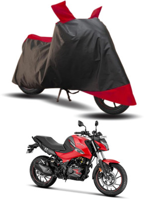 KEDIT Two Wheeler Cover for Hero(Xtreme, Red, Black)