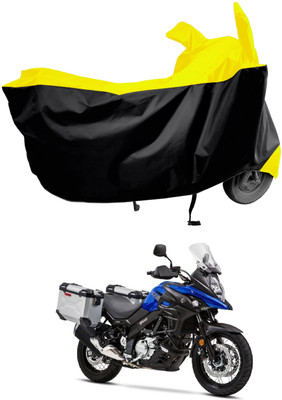 Amexride Two Wheeler Cover for Suzuki(V-Strom 650 XT, Multicolor)