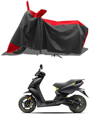 PAGORA Waterproof Two Wheeler Cover for Ather(450 X, Red, Black)
