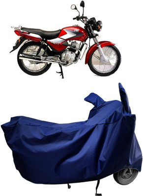 Amexride Two Wheeler Cover for TVS(Star, Blue)