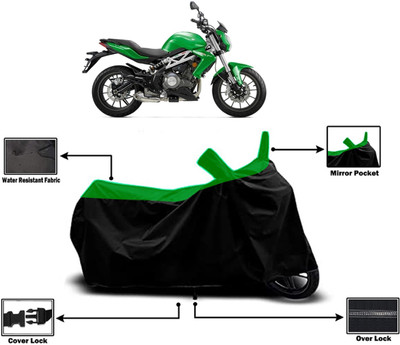 Amexride Two Wheeler Cover for Benelli(TNT 300, Green)