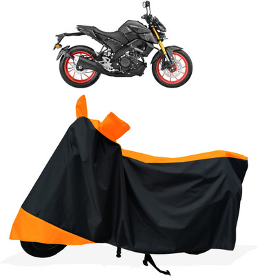 Tricway Two Wheeler Cover for Yamaha(MT 15, Orange)