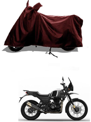 KEDIT Two Wheeler Cover for Royal Enfield(Himalayan, Maroon)