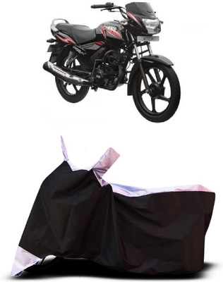 VESMEI Two Wheeler Cover for TVS(Star City, White)