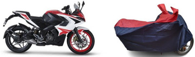 malti Two Wheeler Cover for Bajaj(Pulsar RS200 BS6, Red, Blue)