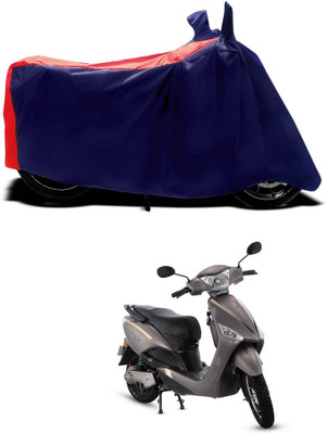 PAGORA Waterproof Two Wheeler Cover for Hero(Electric Optima BS6, Red)