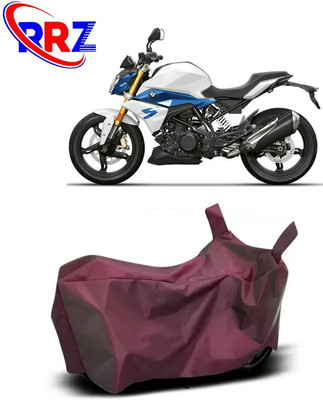 RRZ Waterproof Two Wheeler Cover for BMW(G 310 R, Maroon)