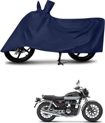 DeepShakshi AUTOMOTIVE Waterproof Two Wheeler Cover for Honda(Hness CB350, Blue)