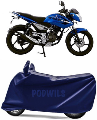 PODWILS Two Wheeler Cover for Bajaj(XCD 125cc, Blue)