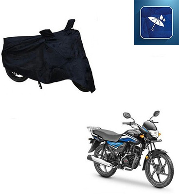 MMSSTAR Waterproof Two Wheeler Cover for Honda(Dream Neo, Black)
