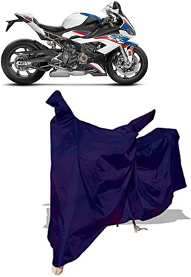 Amexride Two Wheeler Cover for BMW(S1000RR, Blue)