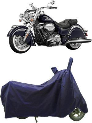 Coxtor Waterproof Two Wheeler Cover for Indian(Chief, Blue)