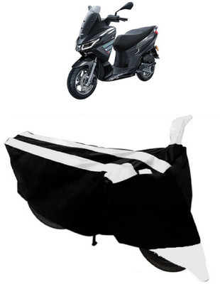 HEMSKAR Two Wheeler Cover for Aprilia(SXL 125 BS6, Black, White)