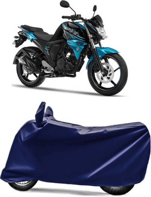 AUCTIMO Two Wheeler Cover for Yamaha(FZ-S, Blue)