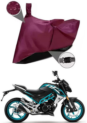 AASHTIK MART Two Wheeler Cover for CFMoto(150NK, Maroon)