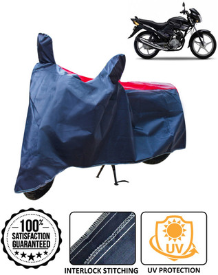 AutoRetail Waterproof Two Wheeler Cover for Yamaha(YBR 125, Blue, Red)