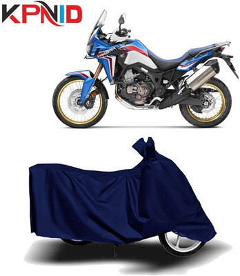 KPIND Waterproof Two Wheeler Cover for Honda(Africa Twin, Blue)