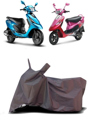 VESMEI Two Wheeler Cover for TVS(Scooty Pep Plus BS6, Blue)