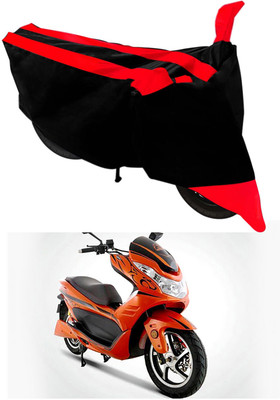 MMSSTAR Waterproof Two Wheeler Cover for Okinawa(Cruiser, Red, Black)