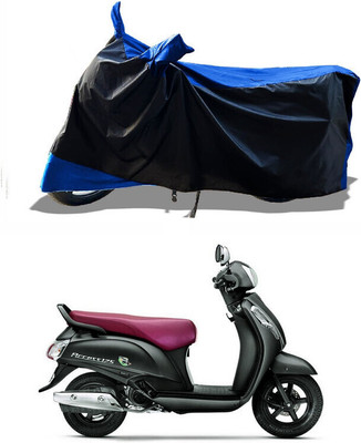DeepShakshi AUTOMOTIVE Waterproof Two Wheeler Cover for Suzuki(Access 125, Blue)