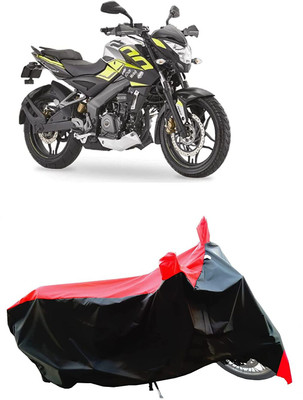 KEDIT Two Wheeler Cover for Bajaj(Pulsar 200 NS DTS-i, Red)