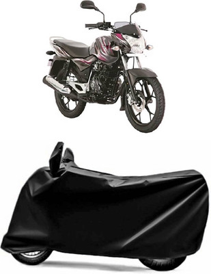 V VINTON Two Wheeler Cover for Bajaj(Discover, Black)