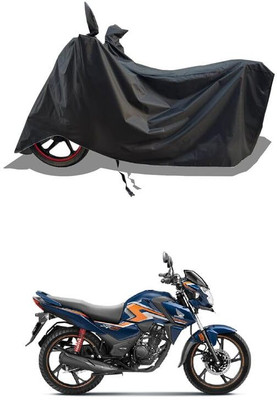 KEDIT Two Wheeler Cover for Universal For Bike(SP 125, Black)