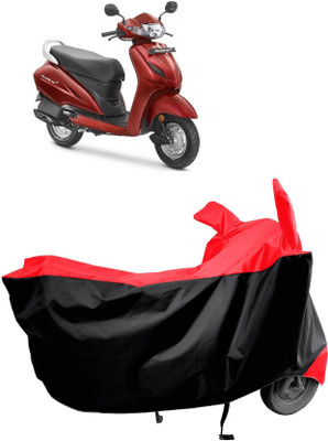 KEDIT Two Wheeler Cover for Honda(Activa 4G, Black)