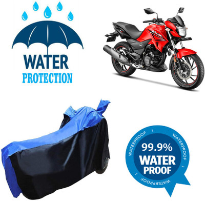 RTS COLLECTIONS Waterproof Two Wheeler Cover for Hero(Hunk, Multicolor)