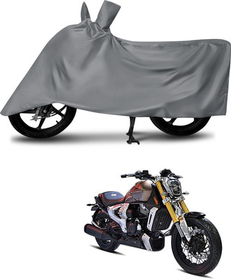 MMSSTAR Waterproof Two Wheeler Cover for TVS(Zeppelin, Grey)