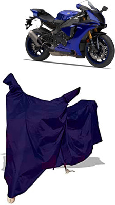 Amexride Two Wheeler Cover for Yamaha(YZF R1, Blue)