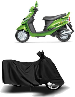 starmick Waterproof Two Wheeler Cover for Mahindra(Rodeo RZ, Black)