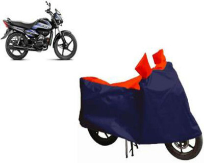 HMS Two Wheeler Cover for Hero(Splendor NXG, Red, Blue)