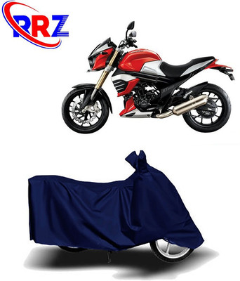 RRZ Two Wheeler Cover for Mahindra(MOJO XT 300, Blue)