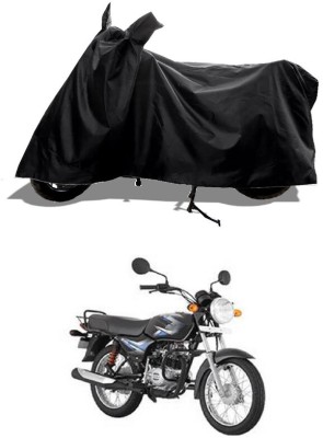 GROFATIK Two Wheeler Cover for Bajaj(CT100, Black)