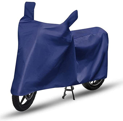 RiderRange Two Wheeler Cover for TVS(Apache RTR 200 4V, Blue)