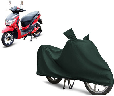 EGAL Two Wheeler Cover for Hero(Electric Dash BS6, Green)