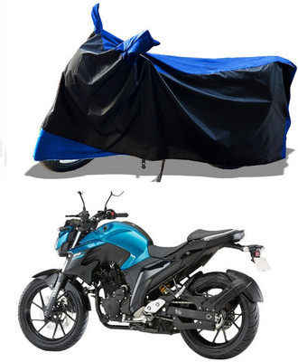 DeepShakshi AUTOMOTIVE Waterproof Two Wheeler Cover for Yamaha(FZ25 BS6, Blue)