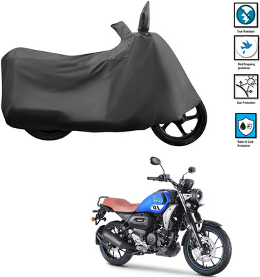 CODOKI Waterproof Two Wheeler Cover for Yamaha(FZ-S Fi Version 3.0 BS6, Grey)