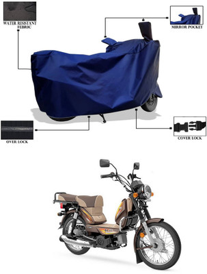 CODOKI Waterproof Two Wheeler Cover for TVS(XL 100 Heavy Duty, Blue)