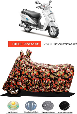 Amexride Two Wheeler Cover for Hero(Duet 125 CC BS6, Multicolor)