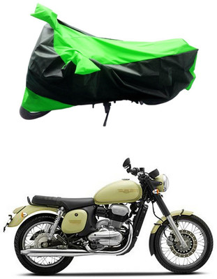 MMSSTAR Waterproof Two Wheeler Cover for JAWA(42, Green, Black)